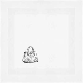 'Floral Handbag' Cotton Napkin/Dinner Cloth (NK00038603)