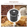 Airtight Coffee Canister Storage Jar Date Tracker CO2 Release Valve