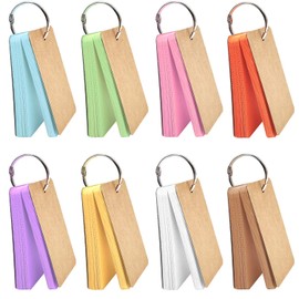 HGFLMR Flash Cards, 400 pcs with Binder Ring, 8 Set, 50 Sheets per Set, Assorted Colors