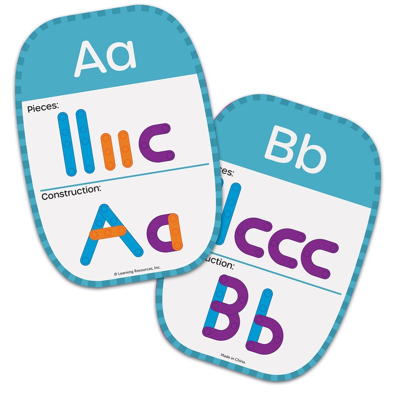 Learning Resources LSP1247-UK Builders Set, Handwriting Practice Activities, Pencil Grip