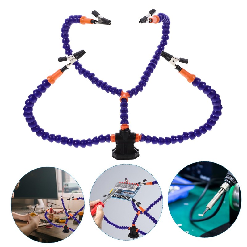 Gadpiparty Third Hand Soldering Station Durable Multi Function Helping Stand