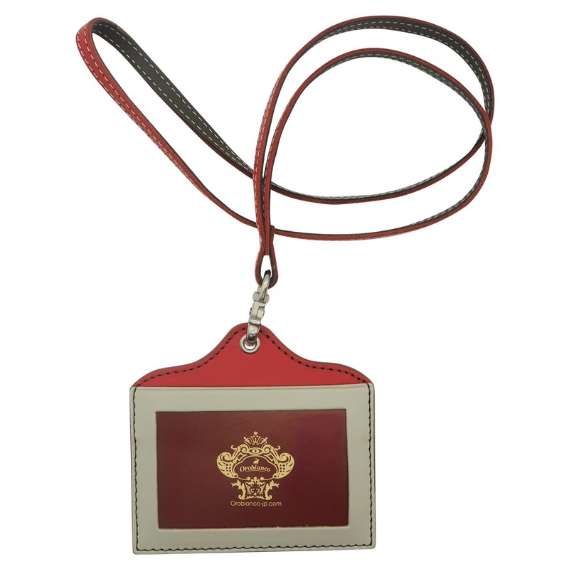 Orobianco ID Case Pass Case Red ORID-010 ID Case Card