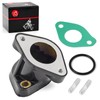 MOTO1988 Intake Manifold Boot & Gasket Compatible with Honda 1981-2013