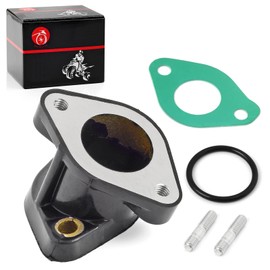 MOTO1988 Intake Manifold Boot & Gasket Compatible with Honda 1981-2013 CRF100 CRF100F XR100 XR100R XL100 XL100S 17110-KA8-000