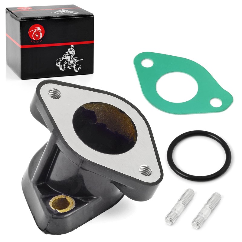 MOTO1988 Intake Manifold Boot & Gasket Compatible with Honda 1981-2013