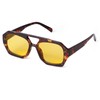 Laurinny Retro Pilot Sunglasses for Men and Women, Classic Hexagonal