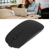 Wireless Mouse 2.4GHz Connection Mute Click High Sensitivity Optical Tracking