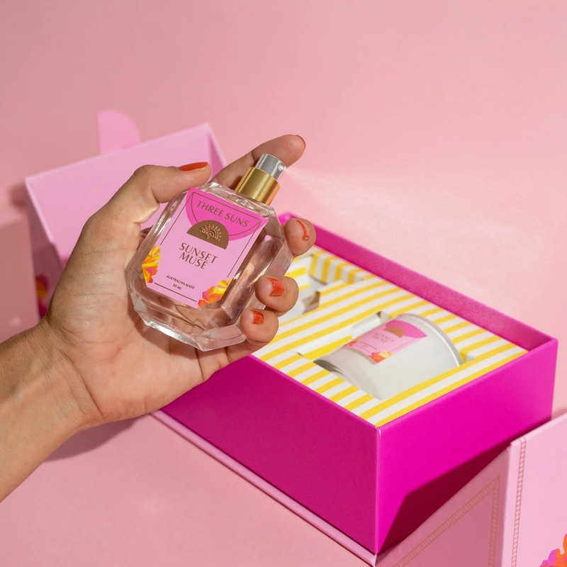 Three Suns Sunset Muse Pack