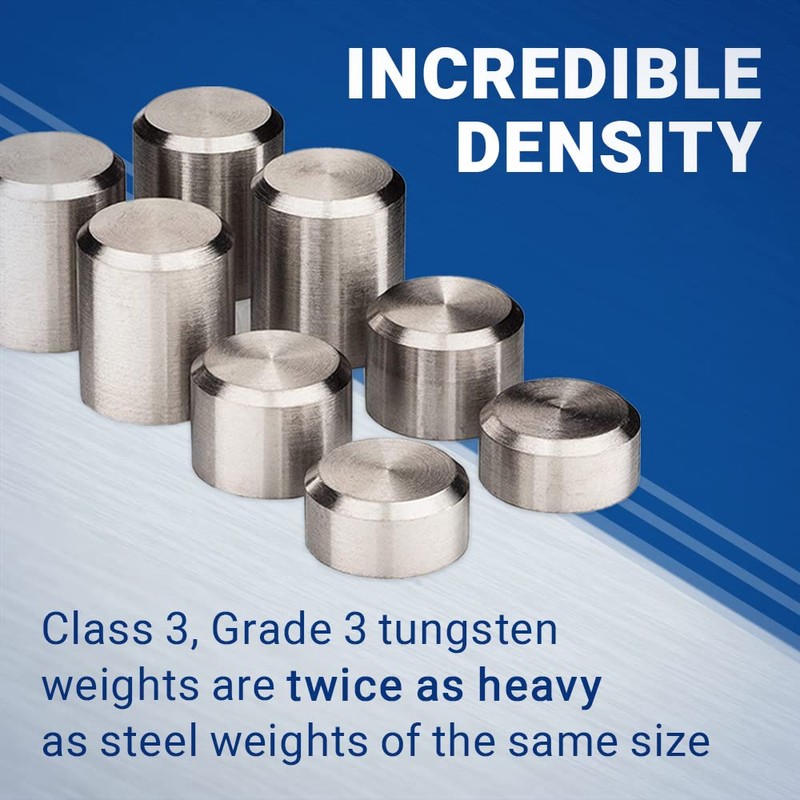Pinewood Car Derby Tungsten Weight | 2.8oz Each, 0.864" Dia.