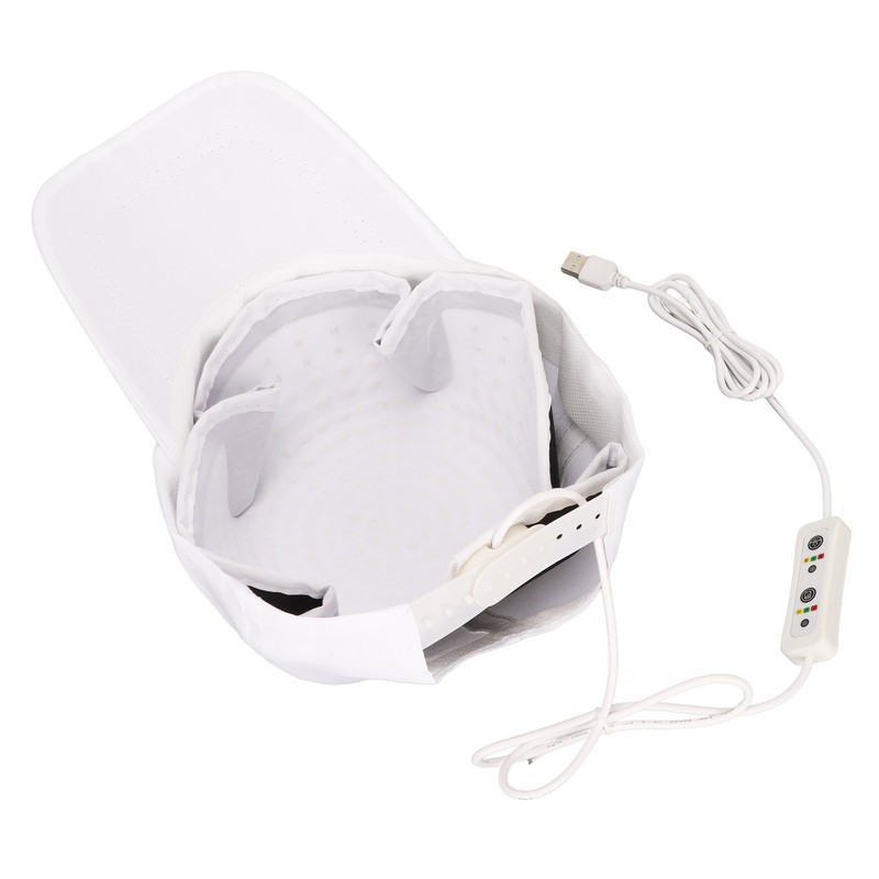 Laser Hair Growth Helmet Red LED Scalp Care Painless Full