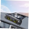 ULTECHNOVO On-Board Timetable Digital Thermometer Time Clock Vehicle Dashboard Clock