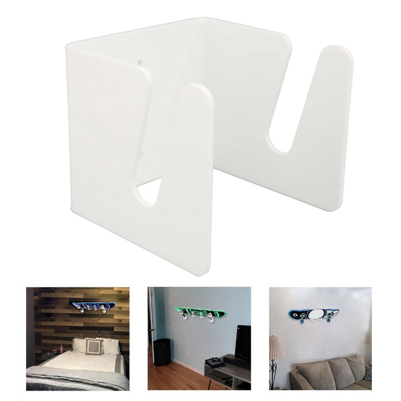 Skateboard Wall Mount Acrylic Display Storage Holder Hanger Home Decoration