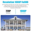 Wireless Light Bulb Camera, 2.4GHz & 5GHz WiFi Bulb Camera,