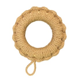 Jute Woven Coaster, Round Woven Trivet for Hot Dishes, Handwoven Jute Trivet,Wood Trivet Mat for Hot Pots, Pans, Teapot and Tabletop