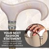 Creme Pearlz Adjustable Cane