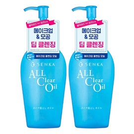 Senka All Clear Cleansing Oil, 230ml, 2 pcs / 센카 올 클리어 클렌징 오일, 230ml, 2개