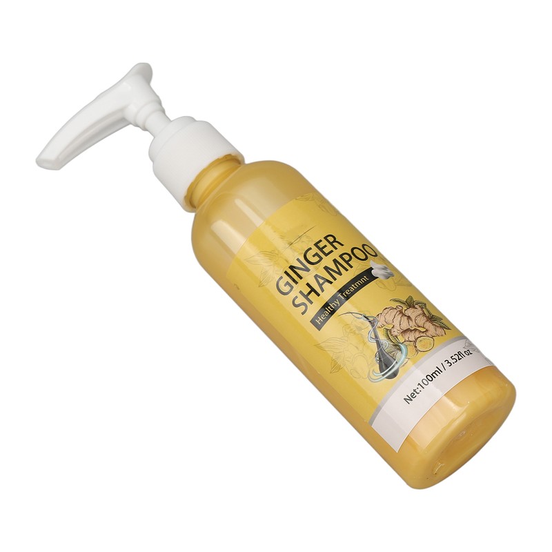100ml Ginger Hair Regrowth Shampoo Dandruff Removal Itching Relief Deep