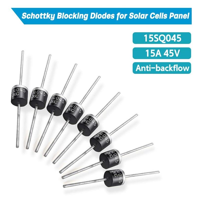 WayinTop 25pcs 15SQ045 Schottky Diodes, 15A 45V Diode Axial Schottky