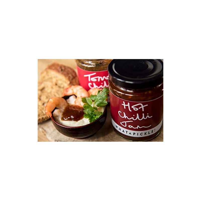 What A Pickle Hot Chilli Jam, 270g Jar - Suitable