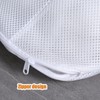 Baseball Hat Washer Mesh Bag, Protective Cap Laundry Cleaner Cage