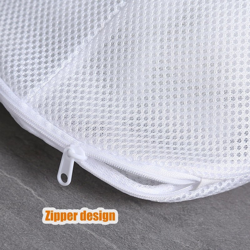 Baseball Hat Washer Mesh Bag, Protective Cap Laundry Cleaner Cage