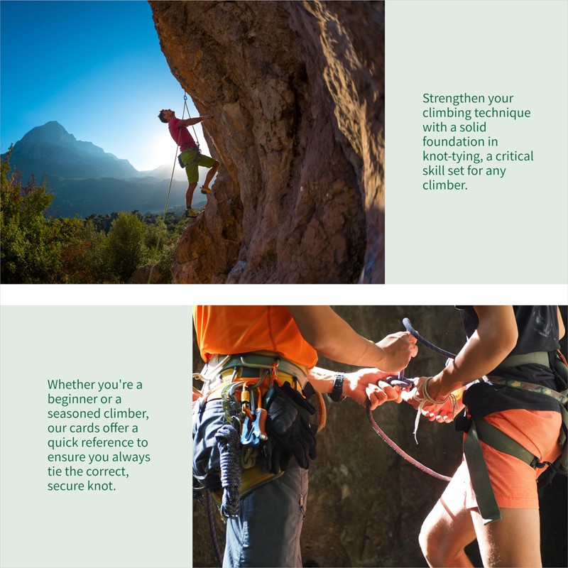 Harrison Howard's Essential Outdoor Knot Tying Cards - Waterproof and