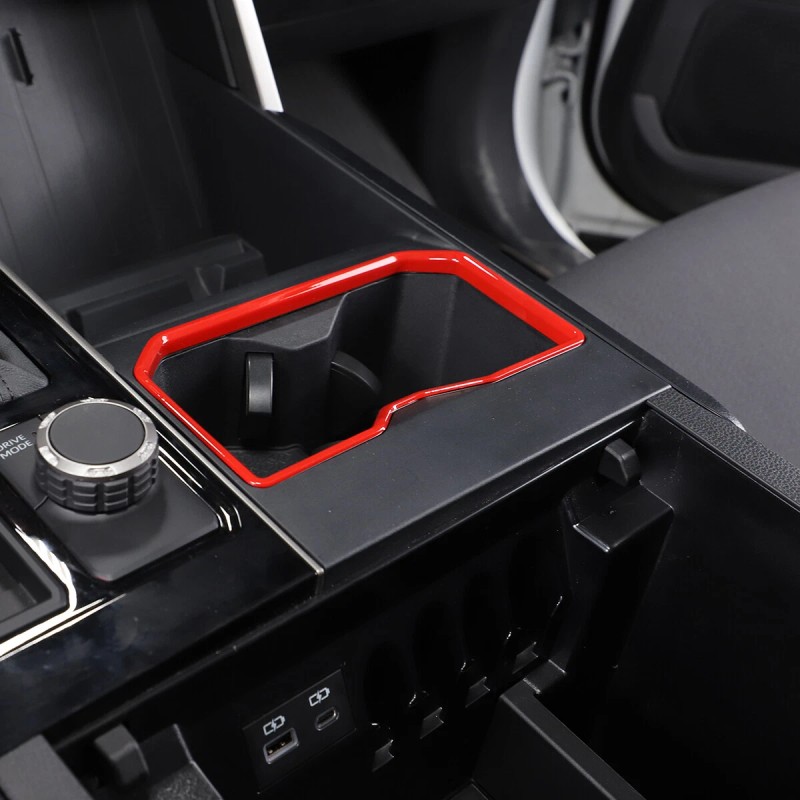CSKT2022 Fits Toyota Tundra SR5 2022-2025 Center Console Red Cup