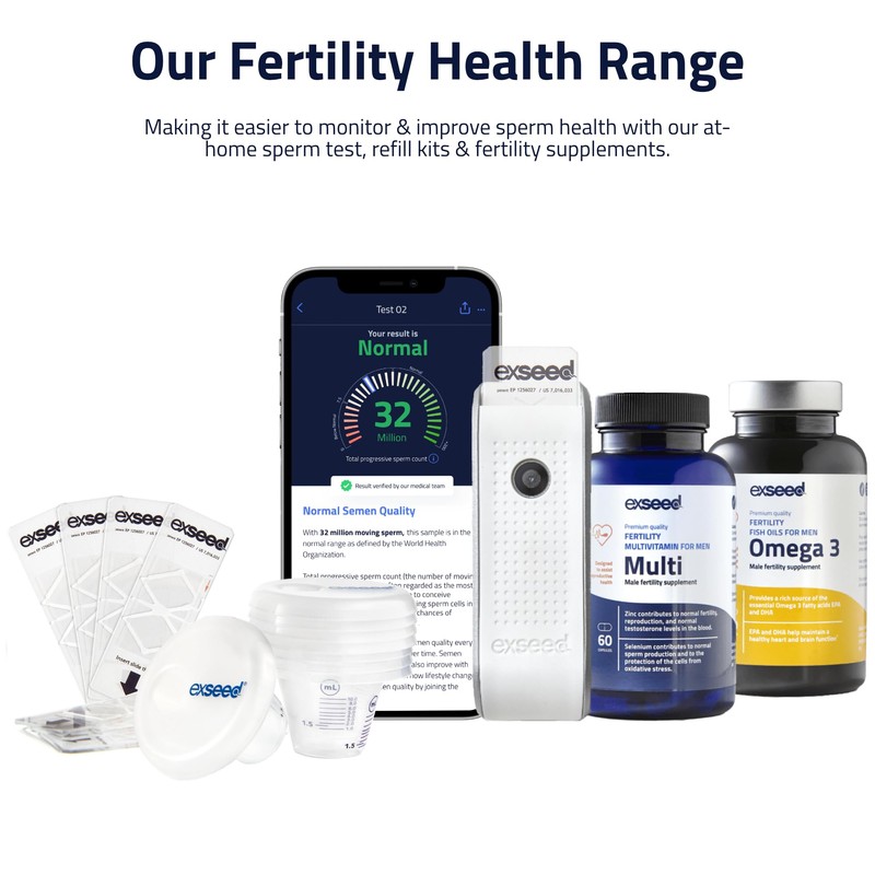 ExSeed Health - Fertility Multivitamins for Men - 3 Month