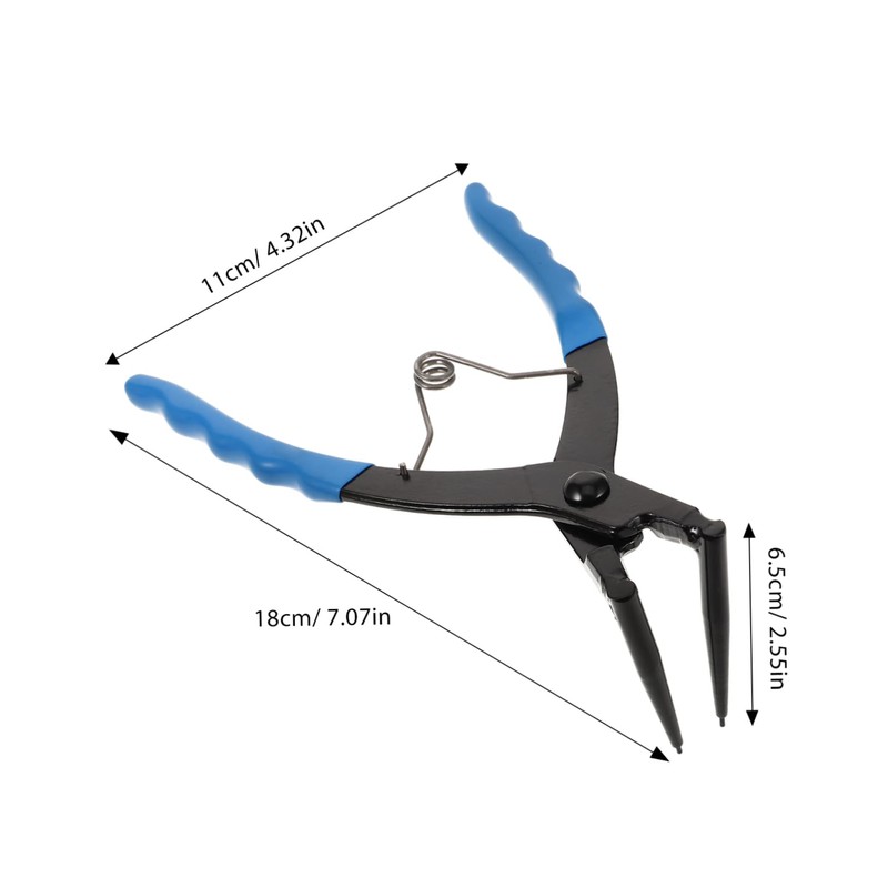 WOONEKY Circlip Plier Set for Car Truck 90 Degree Bent