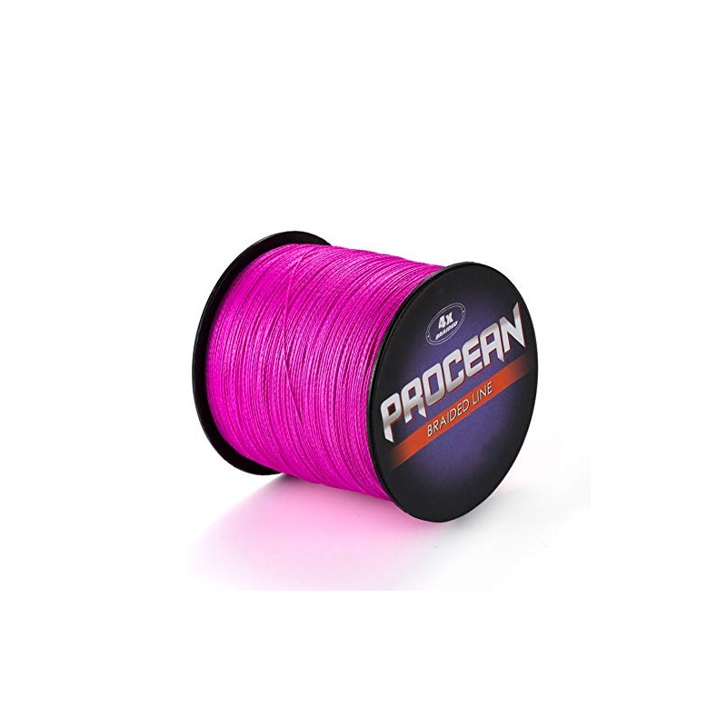 Procean 100% PE 4 & 8 Strands Braided Fishing Line,