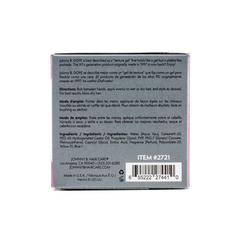 JOHNNY B. JOHNNY B. Dope Texture Gel