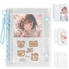 BIG MASow Sealing Notebook, Large, Transparent A5 Size, Blue, 6