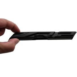 1Pc ZR2 Grille Emblem 3D Badge Nameplate Letter Replacement for 2015-2019 Colorado 84240080 (Black)