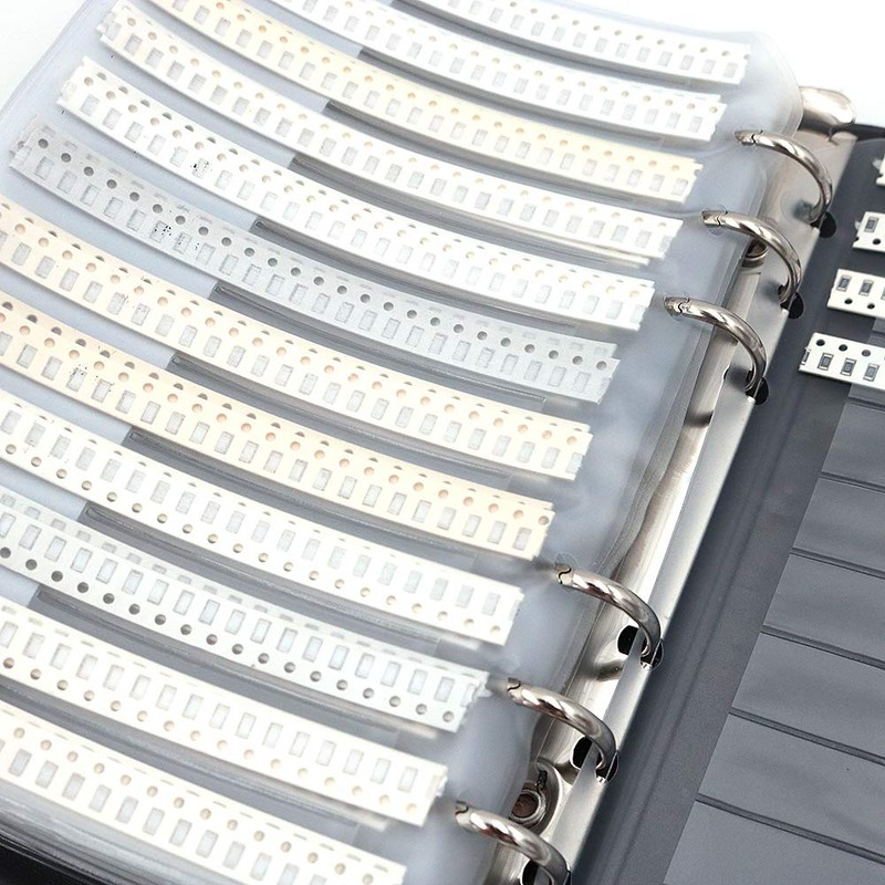 DollaTek 1% 1206 SMD Resistor Assorted Folder (0 ohm-10M ohm)