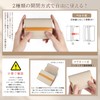 imeetu Mini Wallet, Bellows Style, Genuine Leather, Holds 10 Cards,