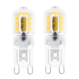 Yucclim W10709921 LED Light Bulb 1.8W- 20W Equivalent Range Vent Hood Oven Replacement Parts LED Lamp for Whirlpool Over The Stove Range Elite Microwave WB08T10021 WPW10472384 (2Pack, Warm White)