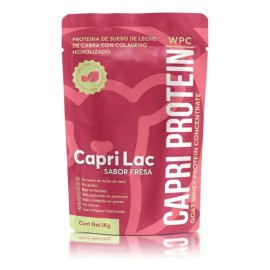 Proteína de Suero de Cabra Capri Protein de Fresa con Colágeno y Aminoácidos Esenciales                                                               