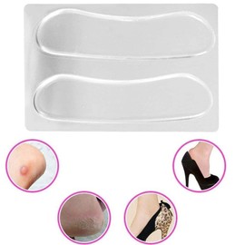 Almohadillas Para Talones, Almohadillas De Gel 2Pcs, Forros Dolor De Espalda En El Talón, Deslizarse Almohadillas De Talon For Kits De Cuidado De Zapatos El Calzado Suelto