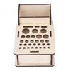 Leather Tools Storage Box Shelf Beech Leathers Craft Rack Stand