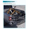Dual-Pivot Retractable Truck Bed Ratchet Straps for Nissan Frontier, Multi-Angle