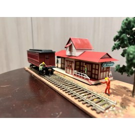 Unbranded Strasburg HO Scale “East Strasburg Station” 3D Printed Structure