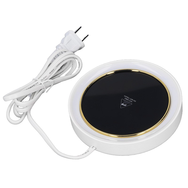 Electric Cup Warmer Constant Temperature 2 Modes LED Light Desk