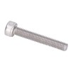 50Pcs Hex Socket Cup Head Screw Galvanized Steel M4 for