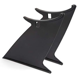 G-PLUS Performance Rear Spoiler Wing Stabilizer Compatible with 2015-2018 Subaru Impreza WRX STI Sedan Spoiler Wing Stiffi Support Black