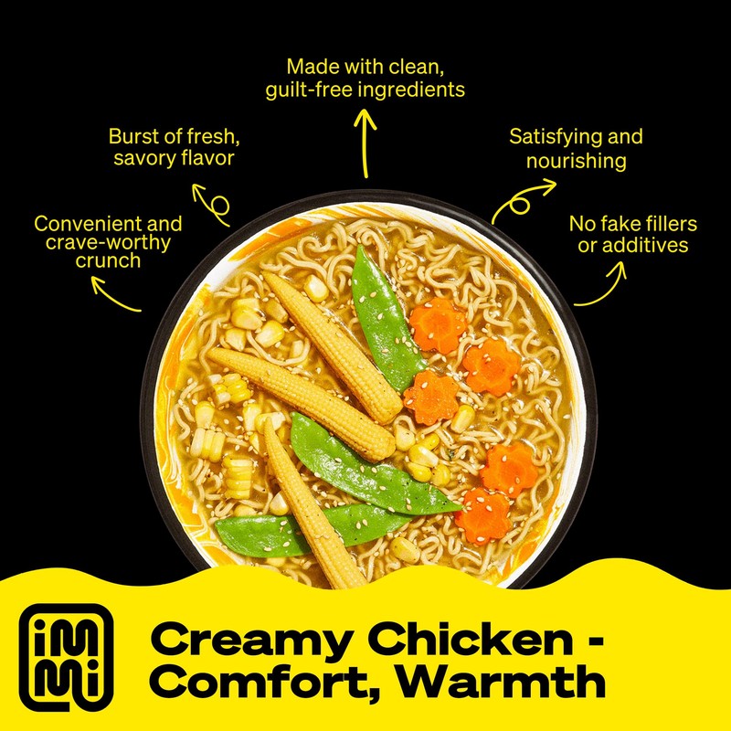 immi Creamy “Chicken” Ramen – Improved Taste, Better Texture &