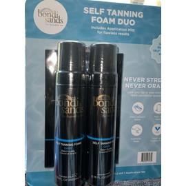 Bondi Sands Self Tanning Foam Duo Dark plus Applicator Set NIB Sealed