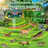 2026 New Sonic Fortress Pro Deer Repellent Devices,2Pcs Solar Ultrasonic