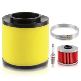 AUTOKAY TRX350 Air Filter Tune Up Kit Fits for Honda Rancher TRX350FE TRX350FM TRX350TE TRX350TM 2000-2006 for Mini Baja Doodle Bug DB30 DB30S DB30R Blitz DB30BL Racer DB30G RE#17254-HN5-670 10-99200