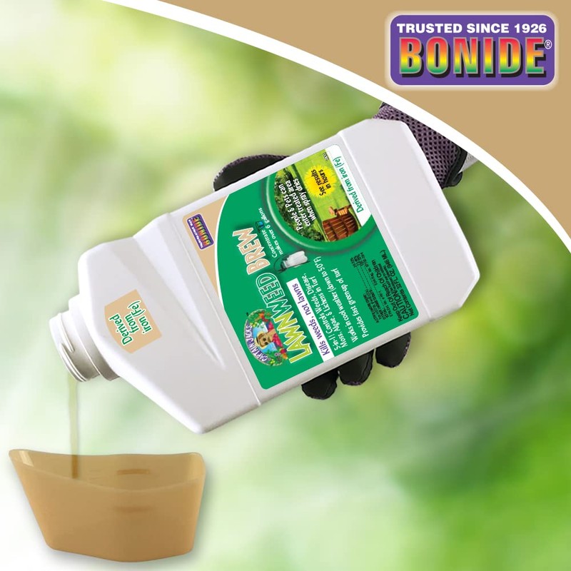 Bonide Captain Jack's Lawnweed Brew, 32 oz Concentrate, Fast-Acting Formula