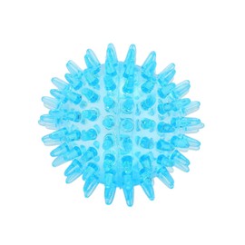 7 CM Soft Transparent Spiky Massage Ball for Hand & Wrist – Stress Relief, Deep Tissue Muscle Roller, Strength Recovery Exercise Tool, Sensory Toy for Relaxation & Stress Management（Blue）